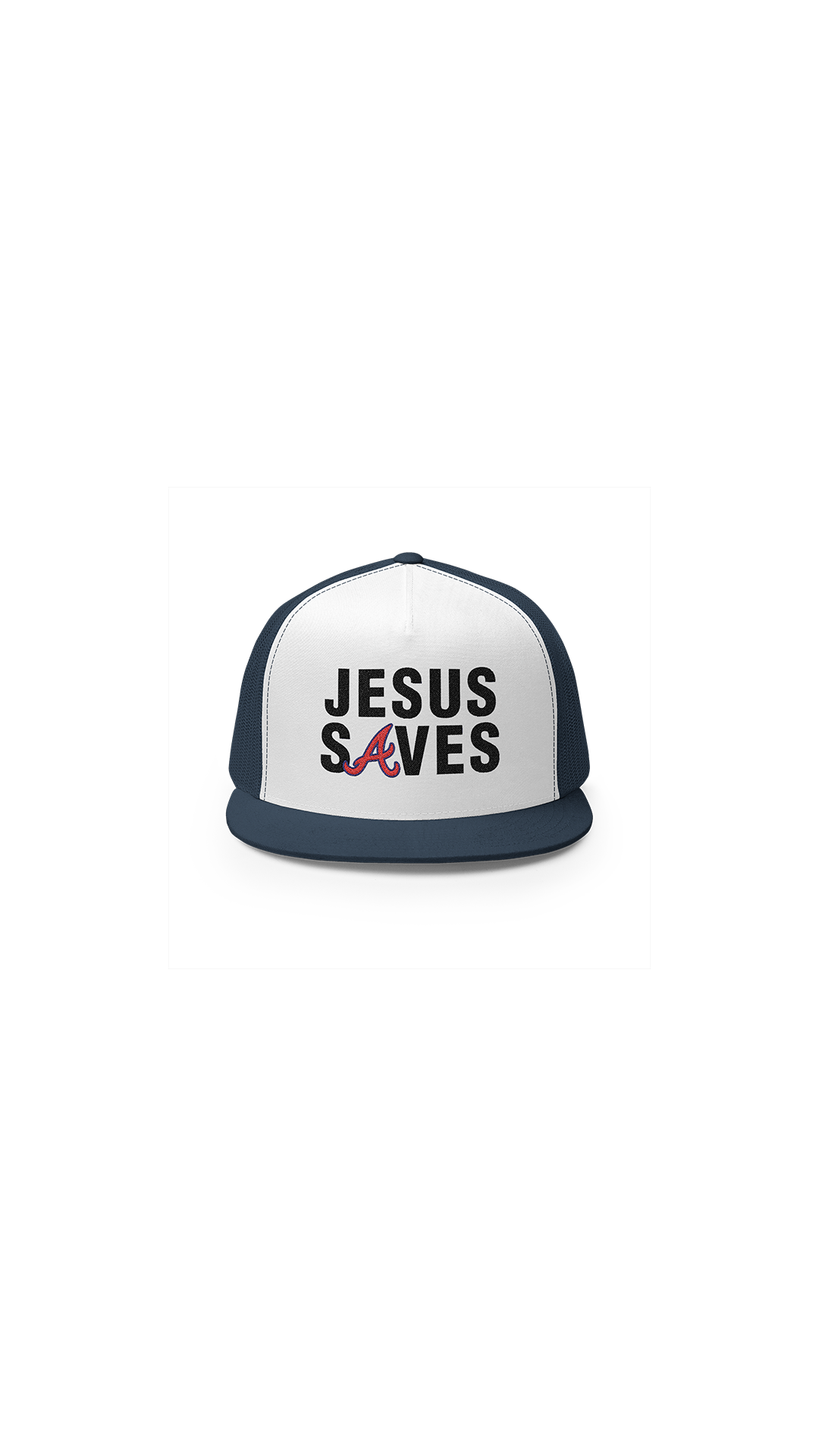 "JESUS SAVES" Hat