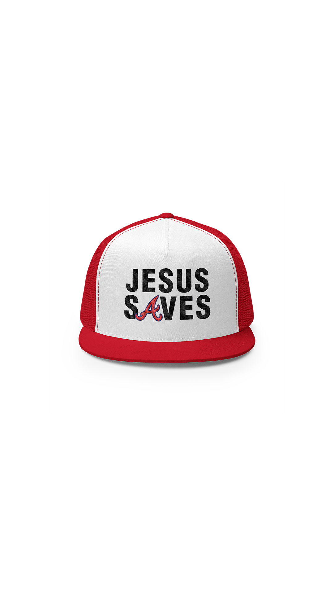 "JESUS SAVES" Hat
