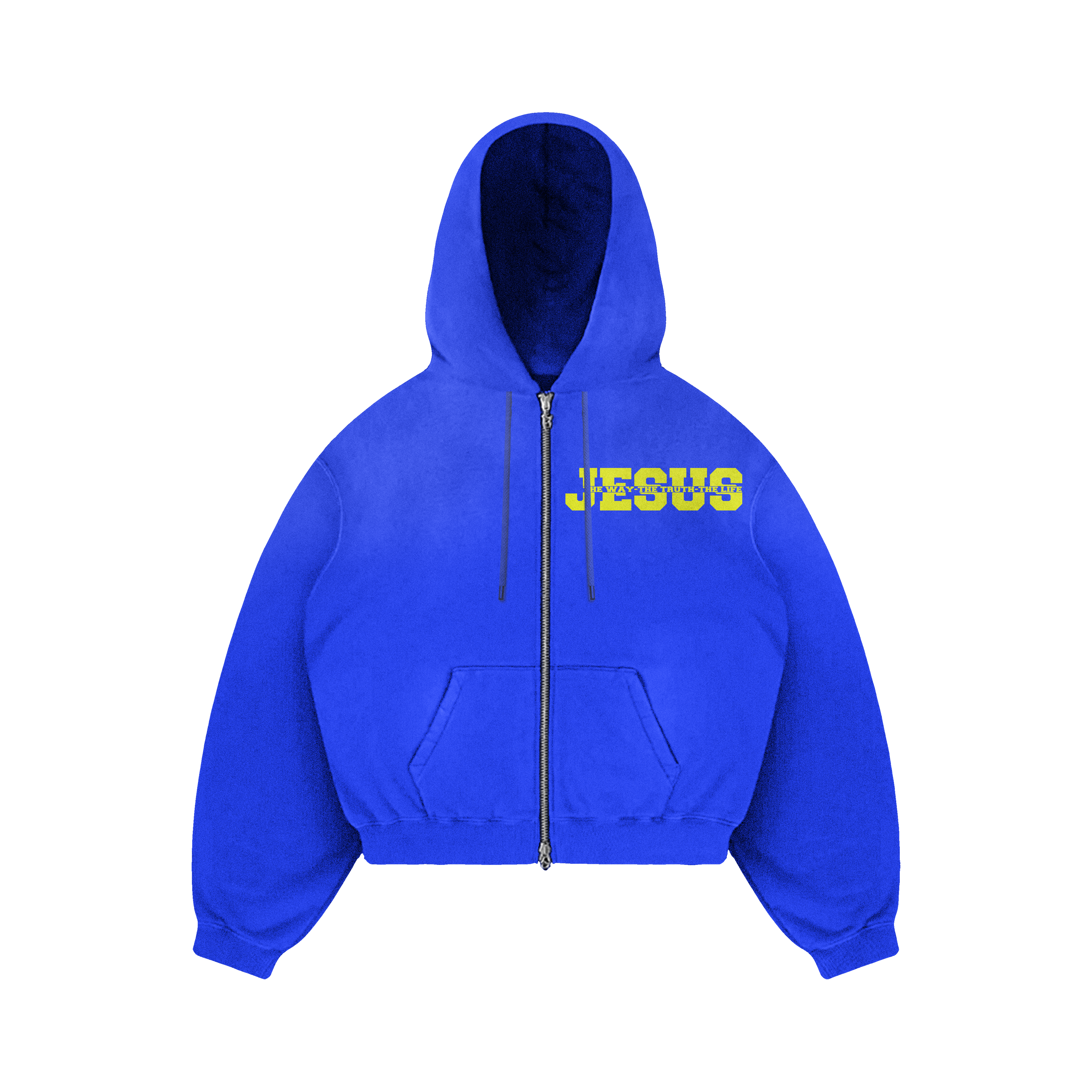 "THE WAY" Zip Up Jacket