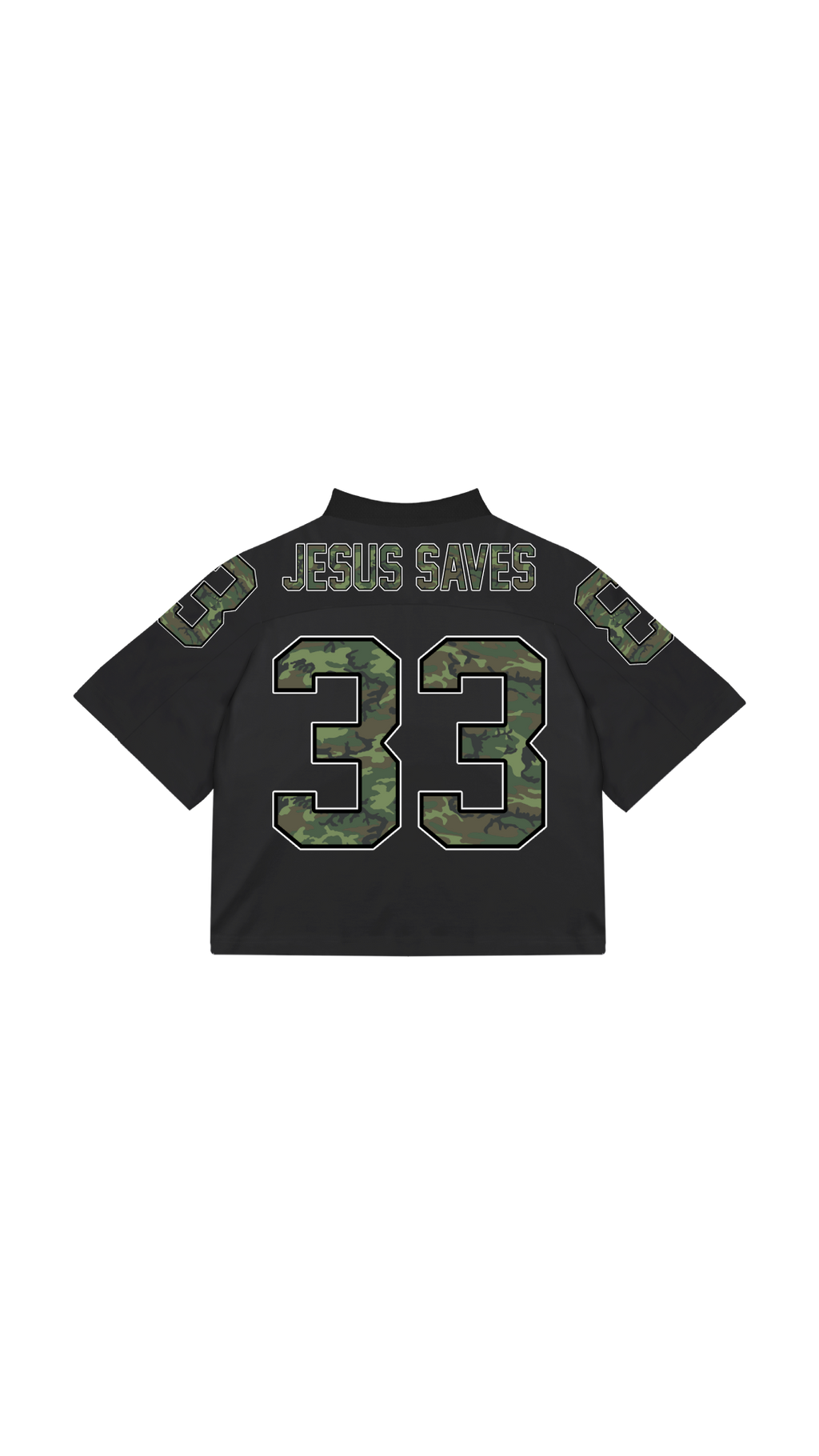 Jesus Saves — #33 Jersey