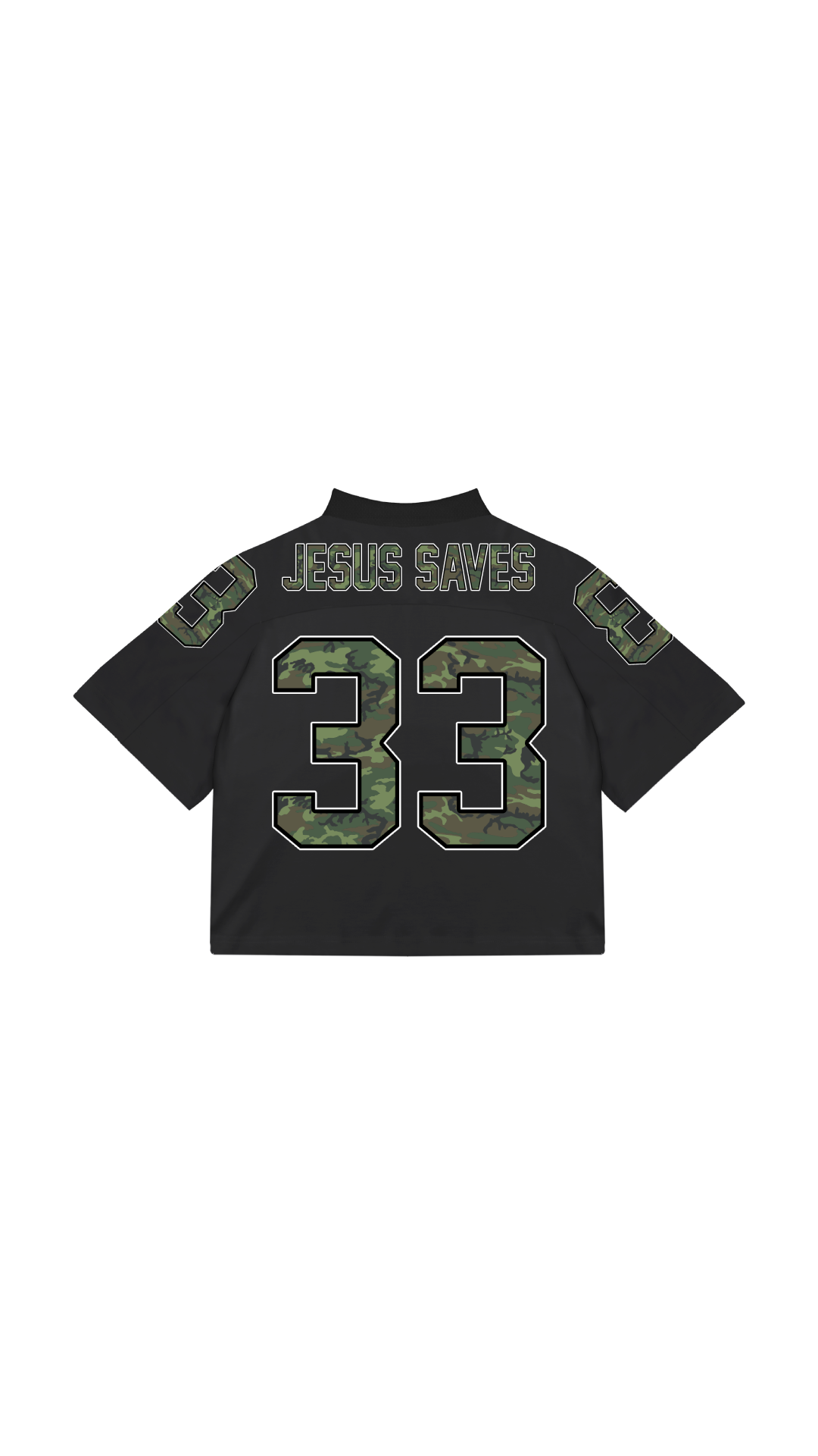 Jesus Saves — #33 Jersey