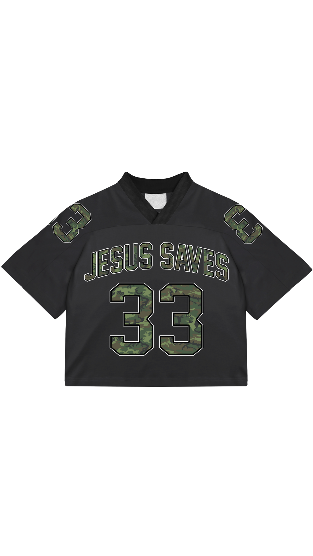 Jesus Saves — #33 Jersey