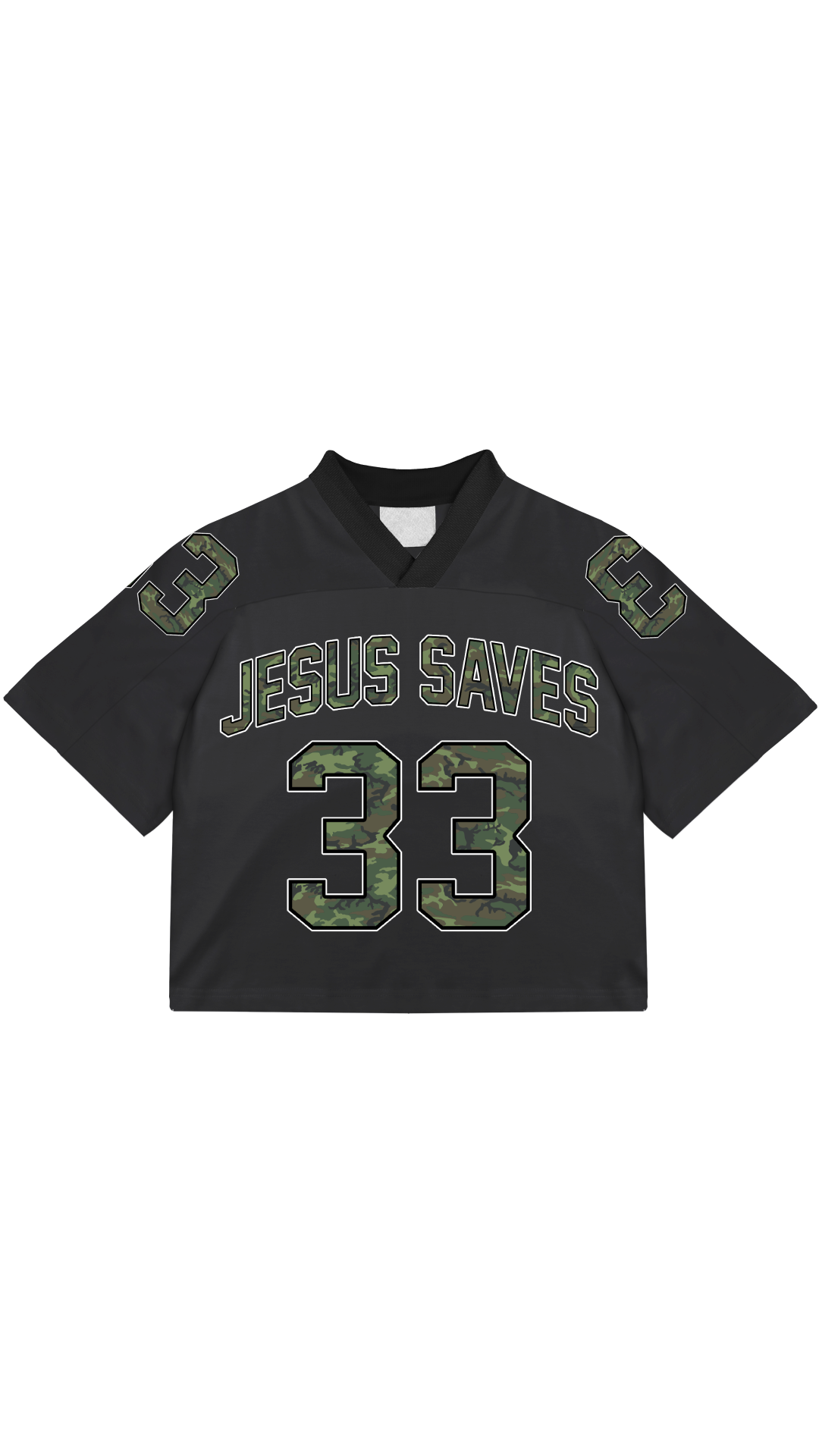 Jesus Saves — #33 Jersey
