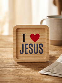 I Love Jesus Coaster Pack of 4