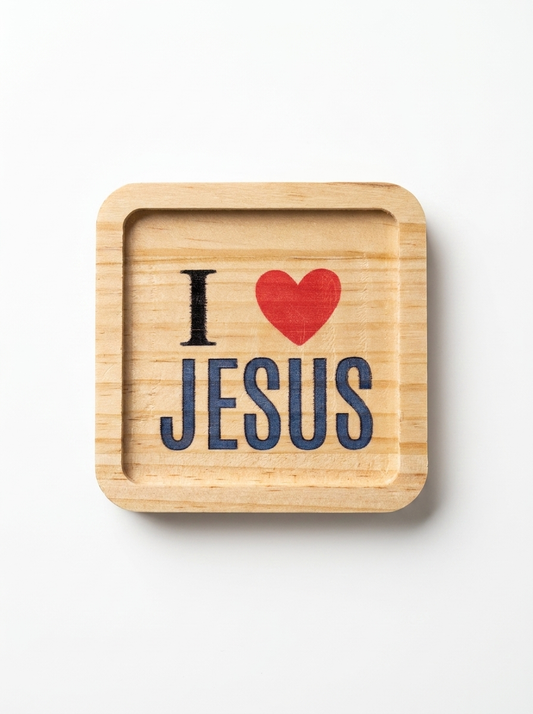 I Love Jesus Coaster Pack of 4